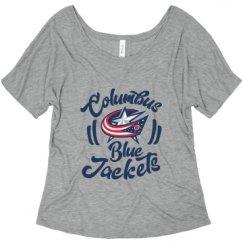 Ladies Flowy Slouchy Tee