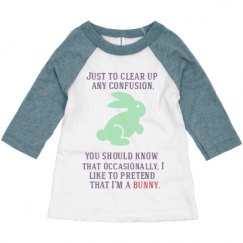 Toddler 3/4 Sleeve Raglan Tee