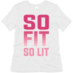 Ladies Relaxed Fit Super Soft Triblend Tee