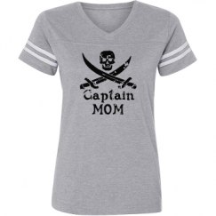 Ladies Relaxed Fit Vintage Sports Tee