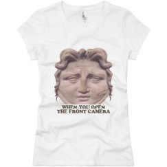 Ladies Slim Fit Basic Promo Jersey Tee