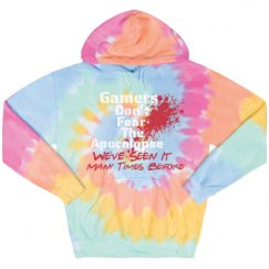 Unisex Tie-Dye Fleece Hoodie