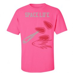 Unisex Ultra Cotton Safety Neon Crewneck Tee