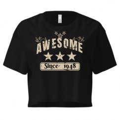 Ladies Festival Cali Crop Top Tee