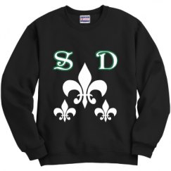 Unisex Film and Foil Crewneck Sweatshirt