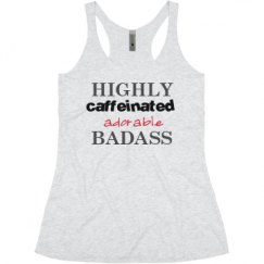 Ladies Slim Fit Super Soft Racerback Triblend Tank