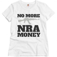 No More NRA Money Sensible Gun Law Gun Control Protest