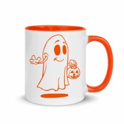 11oz Ceramic Mug with Color Inside