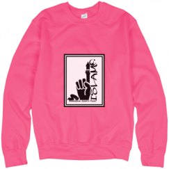 Unisex Neon Crewneck Sweatshirt