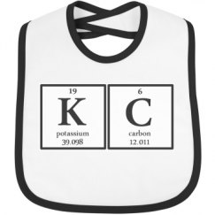 Infant Contrast Trim Bib