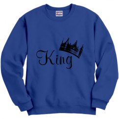Unisex Film and Foil Crewneck Sweatshirt
