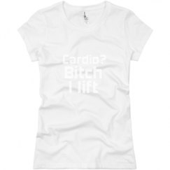Ladies Slim Fit Basic Promo Jersey Tee