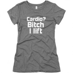 Ladies Slim Fit Super Soft Triblend Tee