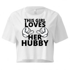 Ladies Festival Cali Crop Top Tee