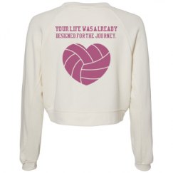 Women's Raglan Pullover Fleece