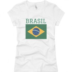 Ladies Slim Fit Basic Promo Jersey Tee