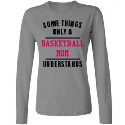 Ladies Relaxed Fit Basic Long Sleeve Tee