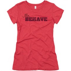 Ladies Slim Fit Super Soft Triblend Tee