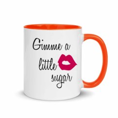 11oz Ceramic Mug with Color Inside