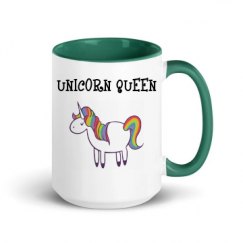 15oz Ceramic Mug with Color Inside