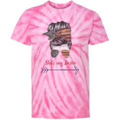 Youth Tie-Dye Cyclone Pinwheel Tee