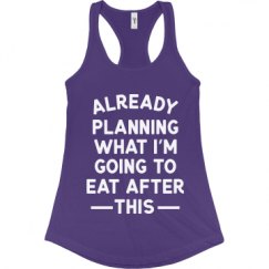 Ladies Slim Fit Racerback Tank Top