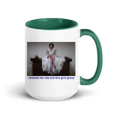 15oz Ceramic Mug with Color Inside