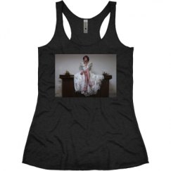 Ladies Slim Fit Super Soft Racerback Triblend Tank