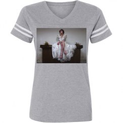 Ladies Relaxed Fit Vintage Sports Tee