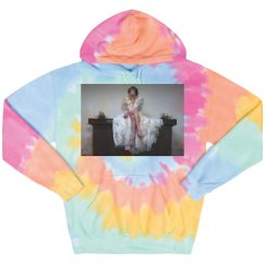 Unisex Tie-Dye Fleece Hoodie