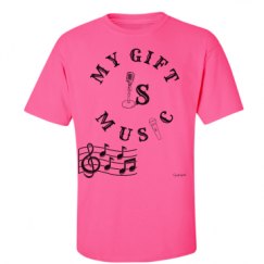 Unisex Ultra Cotton Safety Neon Crewneck Tee