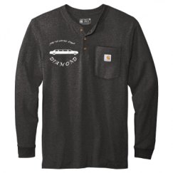 Unisex Carhartt Long Sleeve Henley Tee 