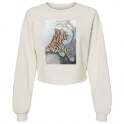 Women's Raglan Pullover Fleece