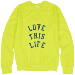 Unisex Neon Crewneck Sweatshirt