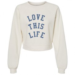 Women's Raglan Pullover Fleece