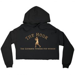 Hook Cropped Hoodie