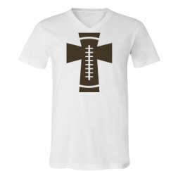 Unisex V-Neck Jersey Tee