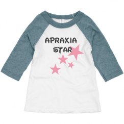 Toddler 3/4 Sleeve Raglan Tee