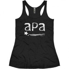 Ladies Slim Fit Super Soft Racerback Triblend Tank