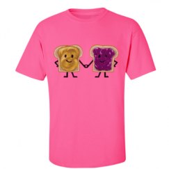 Unisex Ultra Cotton Safety Neon Crewneck Tee