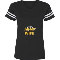 Ladies Relaxed Fit Vintage Sports Tee