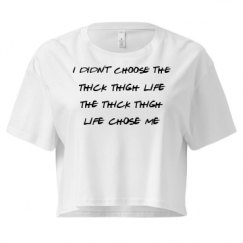 Ladies Festival Cali Crop Top Tee