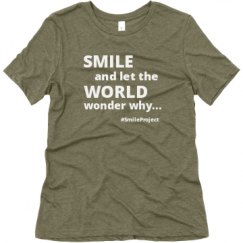 Ladies Relaxed Fit Super Soft Triblend Tee