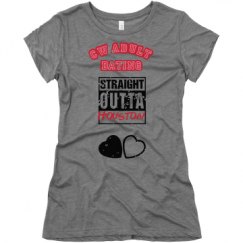Ladies Slim Fit Super Soft Triblend Tee
