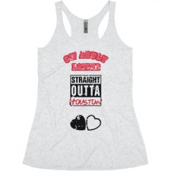 Ladies Slim Fit Super Soft Racerback Triblend Tank