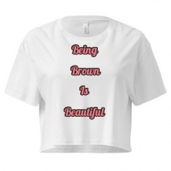 Ladies Festival Cali Crop Top Tee