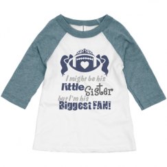 Toddler 3/4 Sleeve Raglan Tee