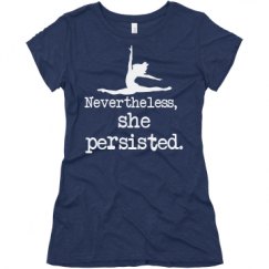 Ladies Slim Fit Super Soft Triblend Tee