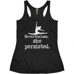Ladies Slim Fit Super Soft Racerback Triblend Tank