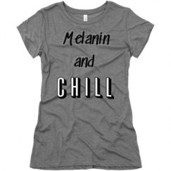 Ladies Slim Fit Super Soft Triblend Tee